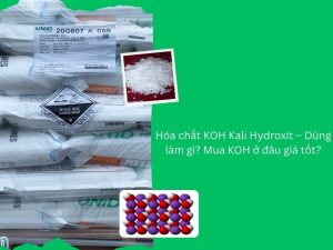 Hóa chất KOH Kali Hydroxit – Dùng làm gì? Mua KOH ở đâu giá tốt?