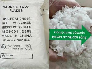 Công dụng của xút NaOH trong đời sống