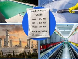 Xút Natri Hydroxit (NAOH) 99% được dùng trong nhiều lĩnh vực