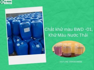 Chất khử màu BWD -01, Khử Màu Nước Thải 
