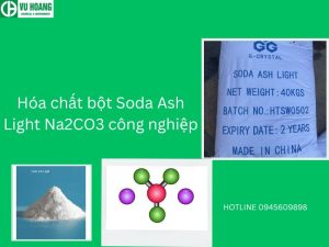 Hóa chất bột Soda Ash Light Na2CO3 công nghiệp