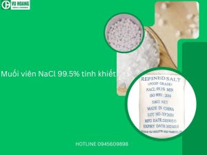 Muối viên NaCl 99.5% tinh khiết