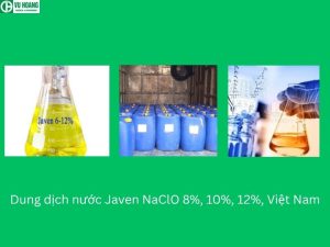 Dung dịch nước Javen NaClO 8%, 10%, 12%, Việt Nam