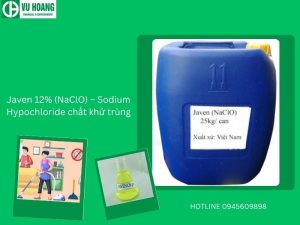 Javen 12% (NaClO) – Sodium Hypochloride chất khử trùng