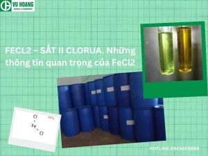 FECL2 – SẮT II CLORUA. Những thông tin quan trọng của FeCl2