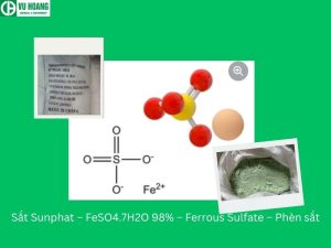 Sắt Sunphat – FeSO4.7H2O 98% – Ferrous Sulfate – Phèn sắt