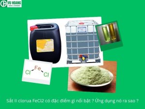 Sắt II clorua FeCl2 có đặc điểm gì nổi bật ? Ứng dụng nó ra sao ?