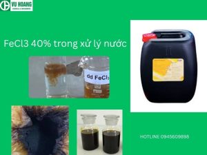 FeCl3 40% trong xử lý nước