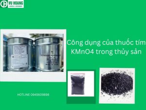 Công dụng của thuốc tím KMnO4 trong thủy sản