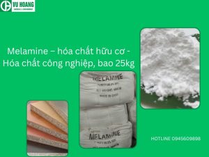 Melamine – hóa chất hữu cơ - Hóa chất công nghiệp, bao 25kg