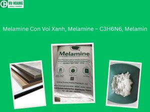 Melamine Con Voi Xanh, Melamine – C3H6N6, Melamin