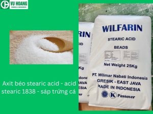 Axit béo stearic acid - acid stearic 1838 - sáp trứng cá
