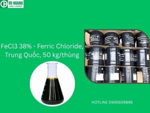 FeCl3 38% - Ferric Chloride, Trung Quốc, 50 kg/thùng