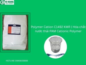Polymer Cation C1492 KMR | Hóa chất nước thải PAM Cationic Polymer