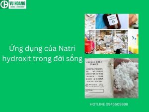 Ứng dụng của Natri hydroxit trong đời sống