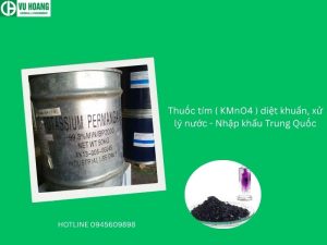 Thuốc tím ( KMnO4 ) diệt khuẩn, xử lý nước - Nhập khẩu Trung Quốc