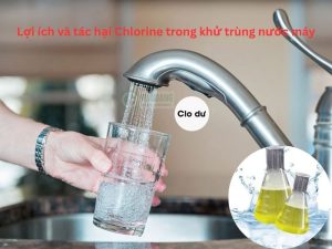 Lợi ích và tác hại Chlorine trong khử trùng nước máy