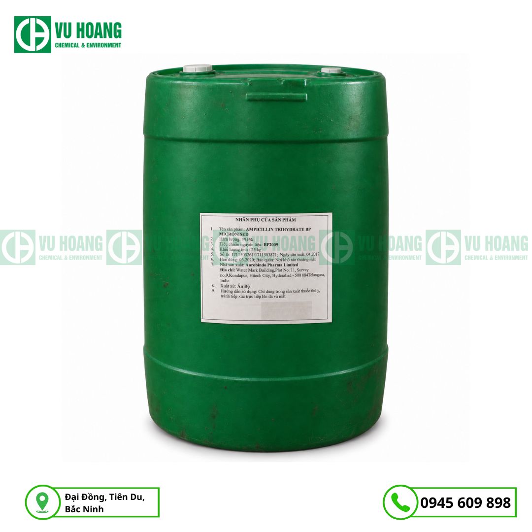 Ampicillin Tryhydrate Bpmicronised 95% 2